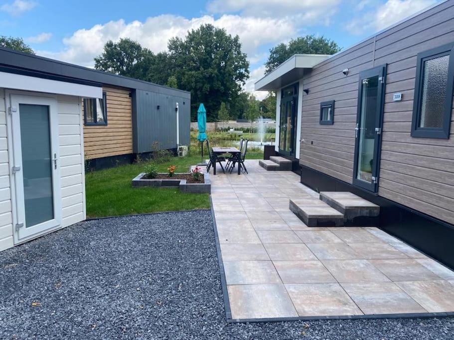 Kindvriendelijk Luxe Chalet In De Bossen Met Prive Sauna Harderwijk Eksteriør bilde